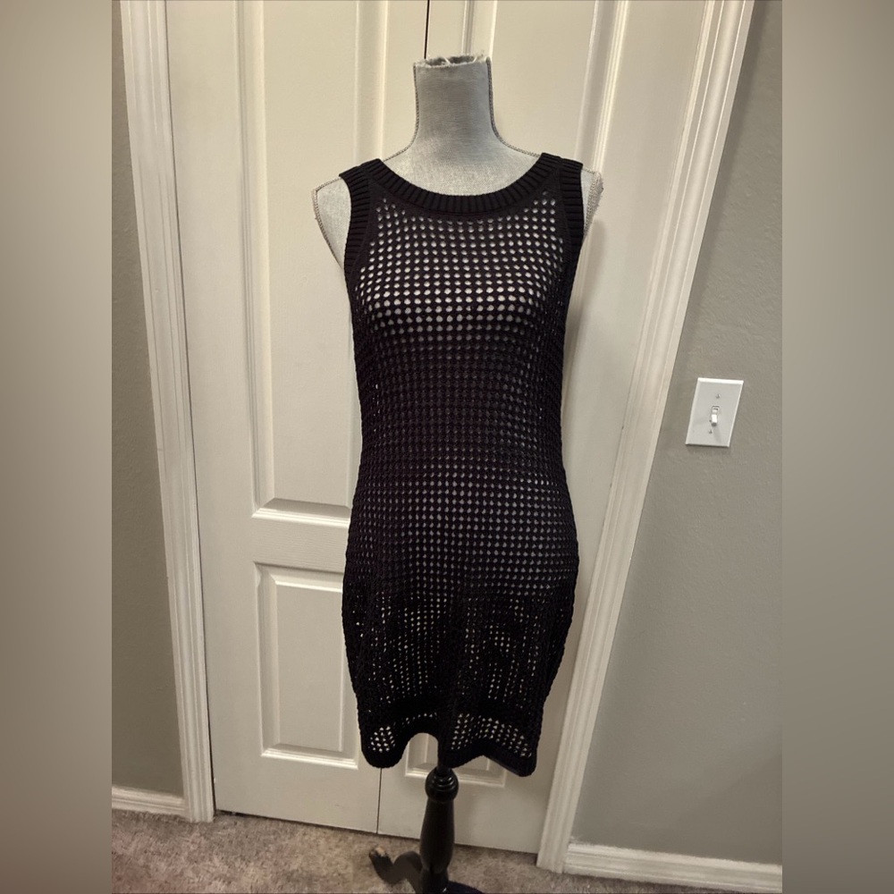 Nike ladies air jordan black knit dress